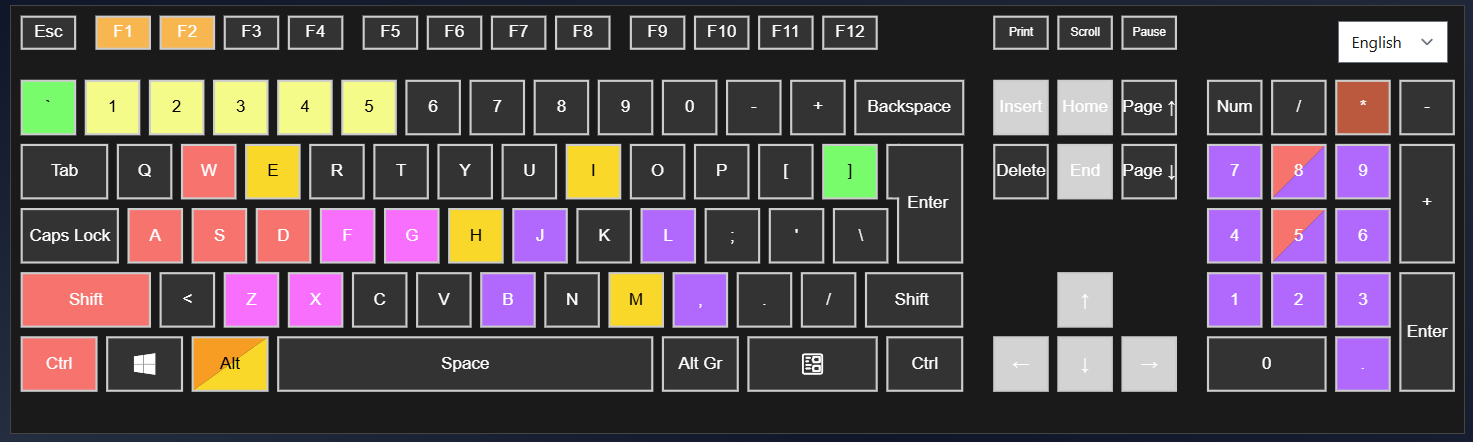 Keyboard Controls